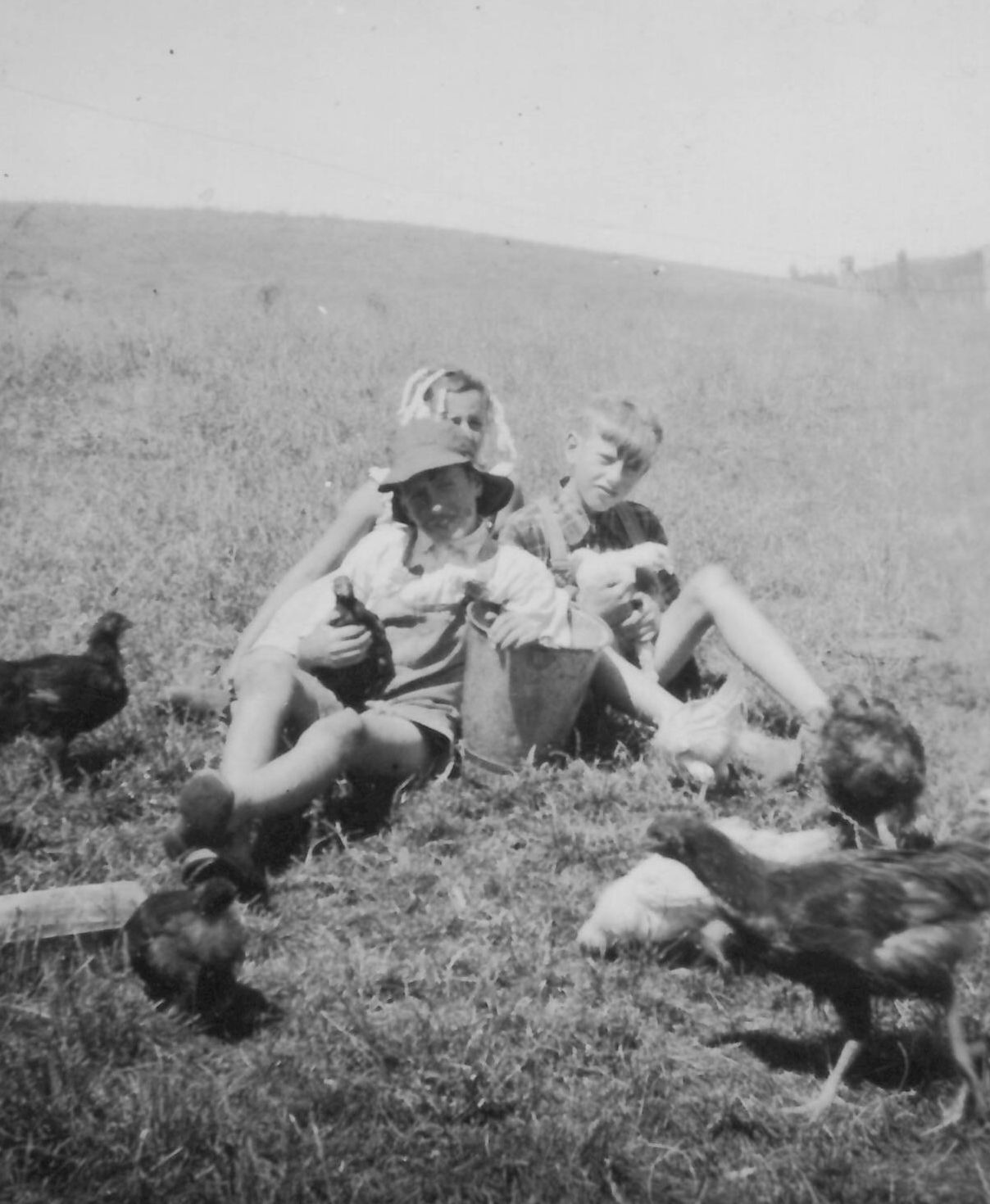 Probably George and Graeme Lakeman and Patricia Winn